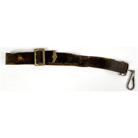 Buff Leather Cavalry Carbine Sling Cowans Auction House The Midwest