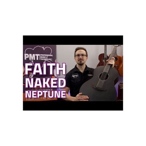 Faith Naked Neptune Electro Acoustic Black Spruce Top Mahogany Body