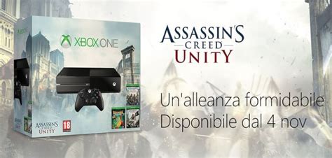 Bundle Xbox One Assassins Creed Unity Gamepare