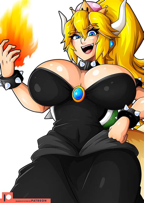 Bowsette Cover By Witchking00 Hentai Foundry