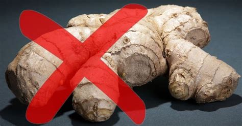 avoid ginger if you have these health problems
