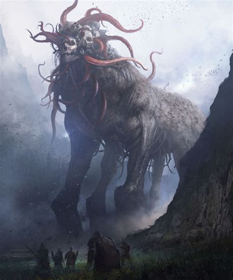 Cthulhu Hand Luke Dark Creatures Mythical Creatures Art Creature