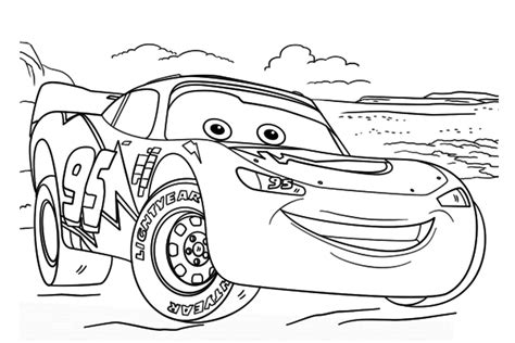 Coloring Pages For Kids Disney Cars Coloring Pages