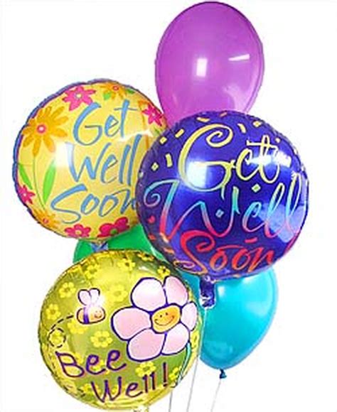 Get Well Soon Balloon Bouquet In Washington Dc And