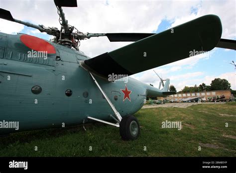 Exterior View Of A Mil Mi 6 Hook Super Heavy Lift Helicopter With