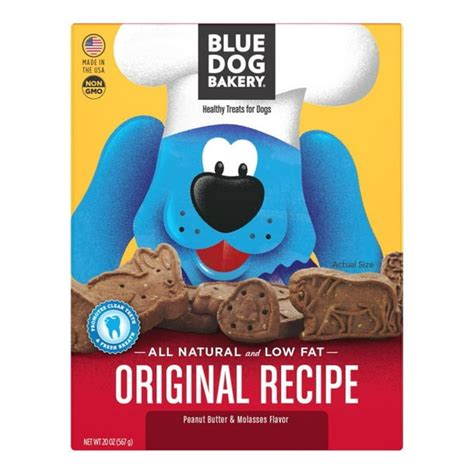 Blue Dog Bakery Peanut Butter And Molasses Healthy Dog Treats 20 Oz