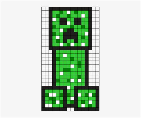 Minecraft Perler Bead Patterns 3d Creeper