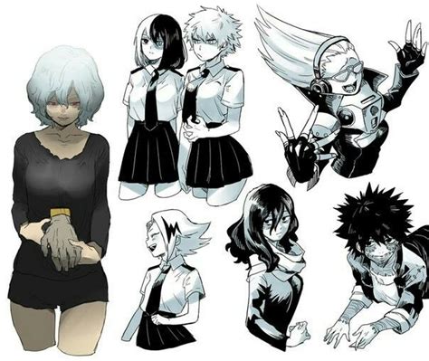 Bnha Genderbend Personajes Personajes De Anime Cambio De Género