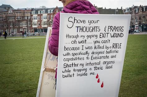 March For Our Lives Amsterdam Editorial Photo Image Of Stricter Shooting 112905941