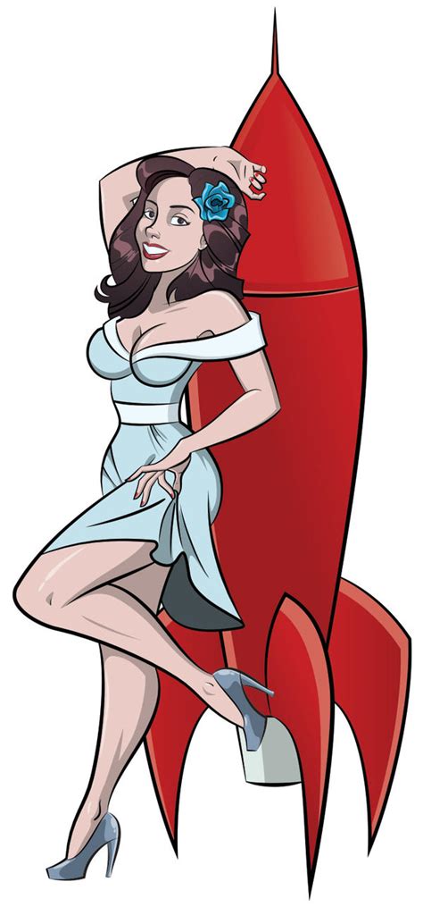 Rocket Queen Pin Up By Mackie85 On Deviantart