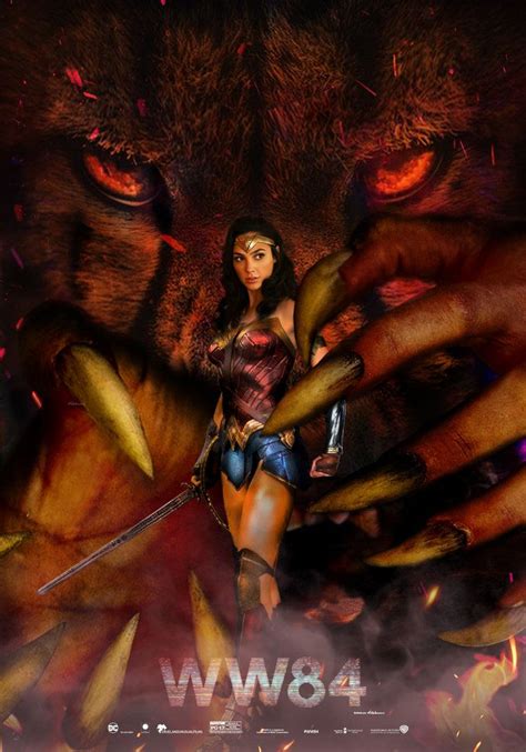 Nothing good is born from lies. Wonder Woman 1984 movie Poster by SaintAldebaran | Movie ...