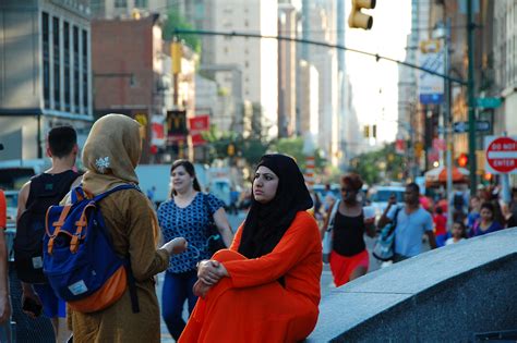 free images pedestrian people road street new york crowd color conversation festival