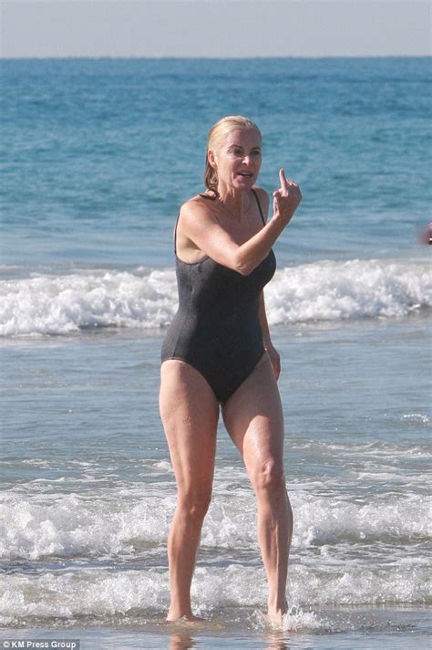 Real Housewives Eileen Davidson Takes Penguin Plunge Along With