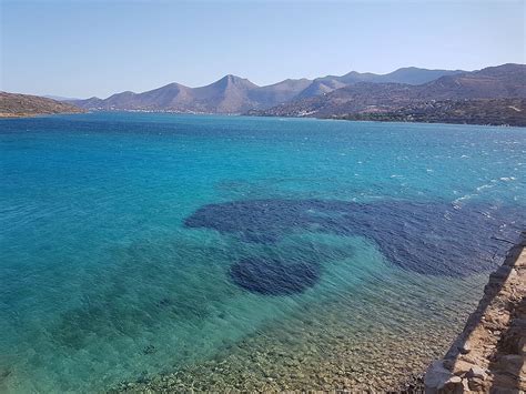 Hd Wallpaper Crete Sea Island Beauty In Nature Mountain Scenics