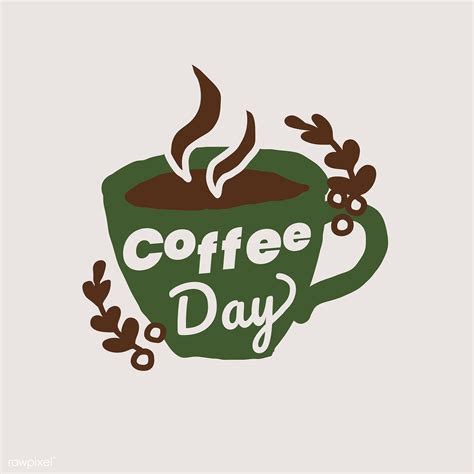 Download Premium Vector Of Coffee Day Logo Design Vector 1203084 Logo