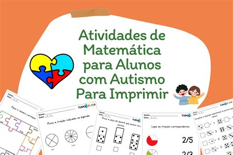 32 Atividades De Matemática Para Alunos Com Autismo Para Imprimir