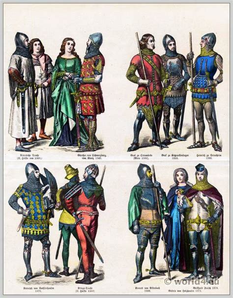 German Medieval Clothing In The 14th Century Costume History
