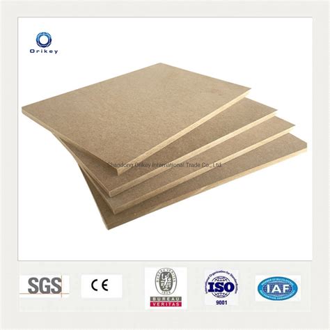 E0 E1 E2 Raw Mdf Plain Mdf Board From China Factory With Cheap Price China Mdf Board And Raw