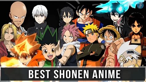50 Best Shonen Anime Selection Calling All Anime Fanatics