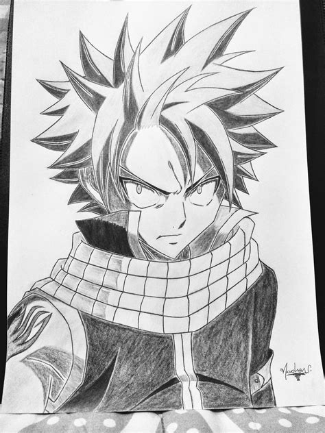 Natsu Dragneel From Fairy Tail Fairy Tail Art Anime Sketch Fairy
