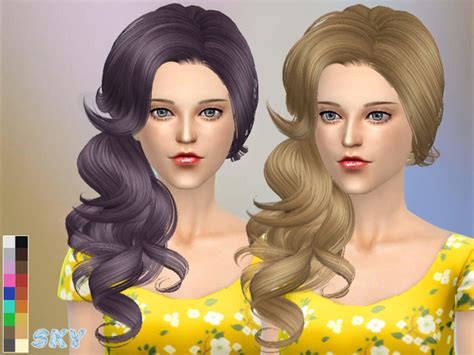Hair 126gio By Skysims At Tsr Sims 4 Updates