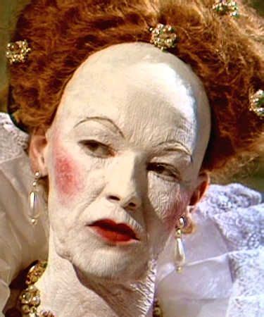 Oh, it gets better, once sugar was available on a regular basis they believed it best to brush one's teeth with a sugar paste. Glenda Jackson as aged Queen Elizabeth | halloween ...