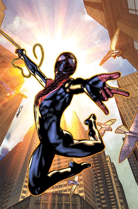 Big Shiny Robot First Look At ‘miles Morales Ultimate Spider Man 1