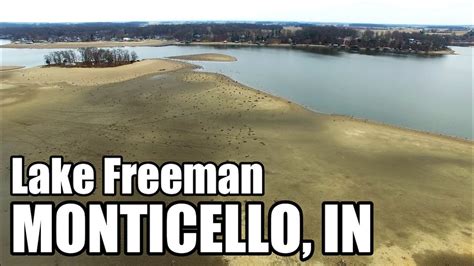 Lake Freeman Water Level Update Monticello Indiana Nov 2020 Youtube