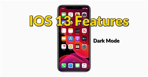 New Best Features In Apple Ios 13