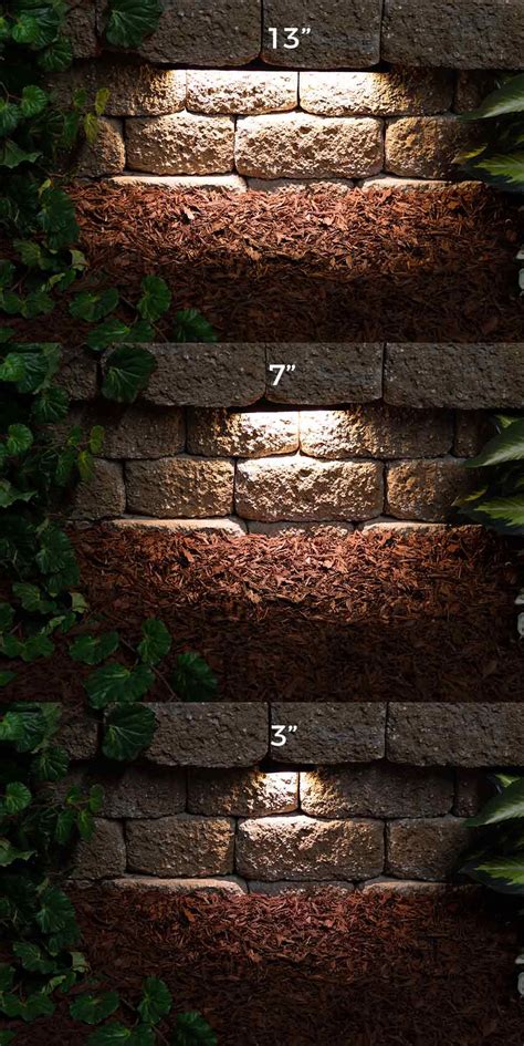 Led Hardscape Lighting Deckstep And Retaining Wall Lights W