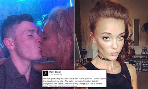 Cheat Caught By Facebook Status Brands Pippa Mckinney A Fame Seeker