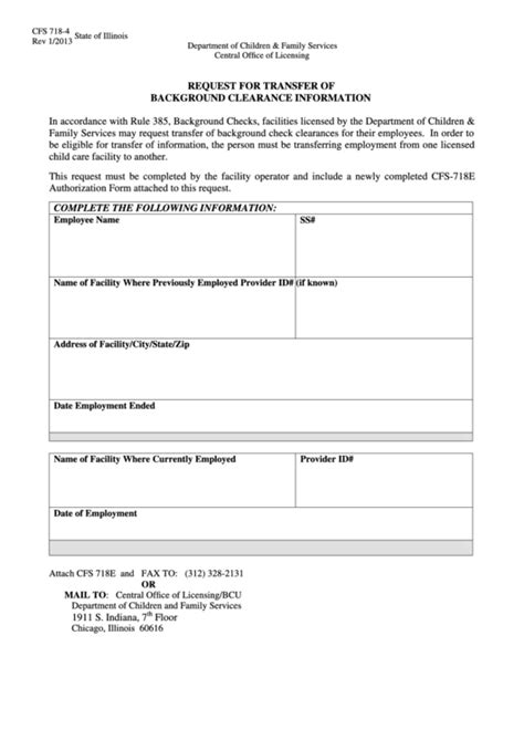 Top 16 Dcfs Forms And Templates Free To Download In Pdf Format