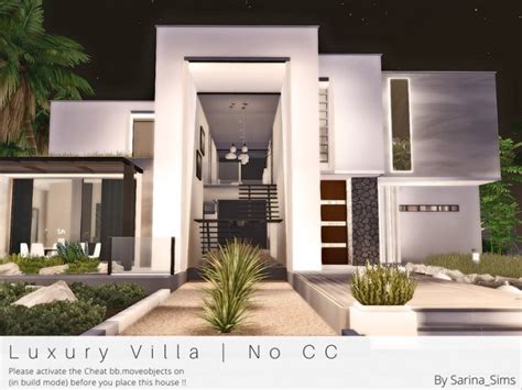 Big Luxury Penthouse Villa By Sarina Sims At Tsr Sims 4 Updates Vrogue