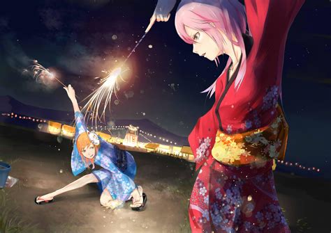 Fireworks Anime Wallpaper Hd Anime Wallpaper Vrogue Co