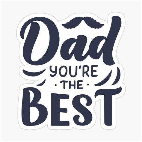 Happy Fathers Day Cake Ts For Father Fathers Day Stickers Dad