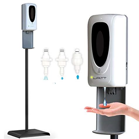 LATT Automatic Hand Sanitizer Dispenser ML Oz With Stand And