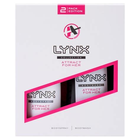Lynx Attract For Her Duo T Set Tesco Groceries