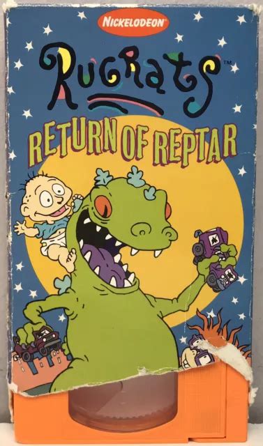 NICK JR RUGRATS Return Of Reptar VHS Video Tape Nickelodeon BUY 2 GET 1