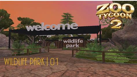 Zoo Tycoon 2 Wildlife Park 01 Entrance Complex Youtube
