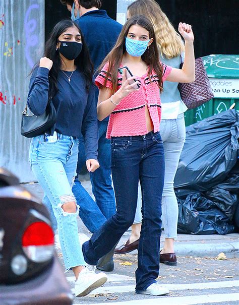 Suri Cruise 14 And Friends Cheer For Joe Biden’s Win On The Streets Of Nyc After Historic