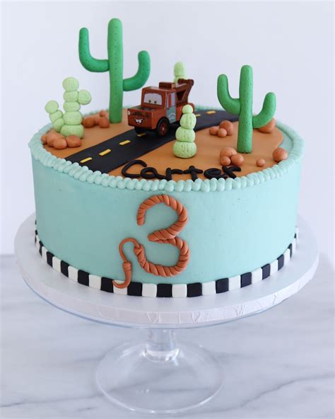 Snacky French Cars Birthday Cake Disney Cars Cake Cars Birthday