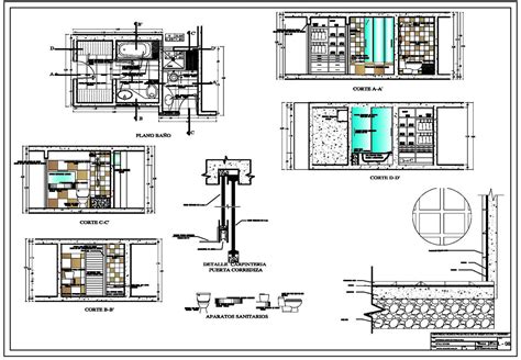 Expresión Arquitectónica 4 Planos De Detalles Arquitectonicos