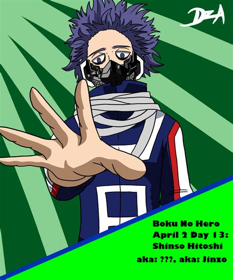 Boku No Hero April 2 Day 13 Shinso Hitoshi By Dizachsterarea On Newgrounds