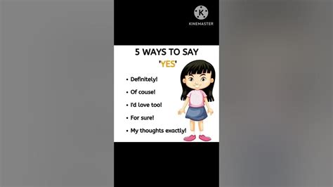 Five Ways To Say Yes In English Daily Use Vocabulary And Grammar Youtube
