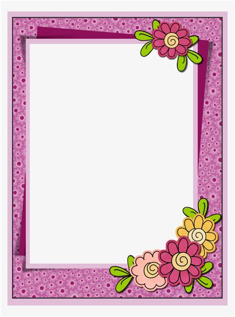 Text Frame Borders And Frames Writing Paper Birthday Borders And