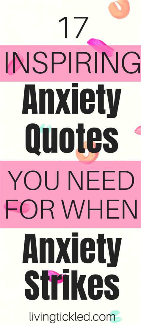 17 Anxiety Quotes For When Anxiety Strikes And You Need Inspiration