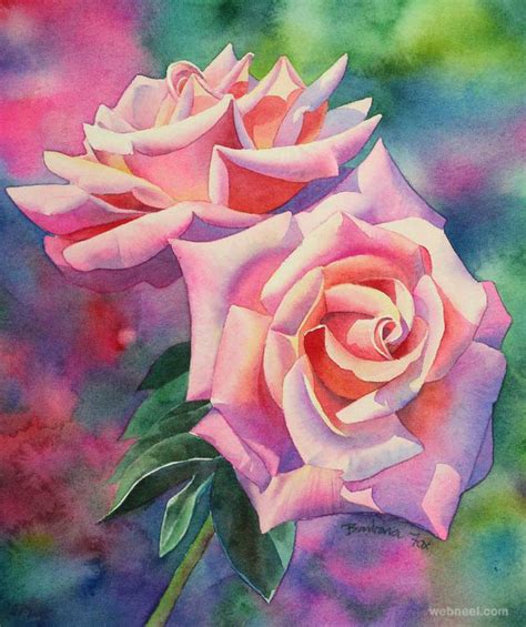 25 Beautiful Rose Drawings And Paintings For Your Inspiration