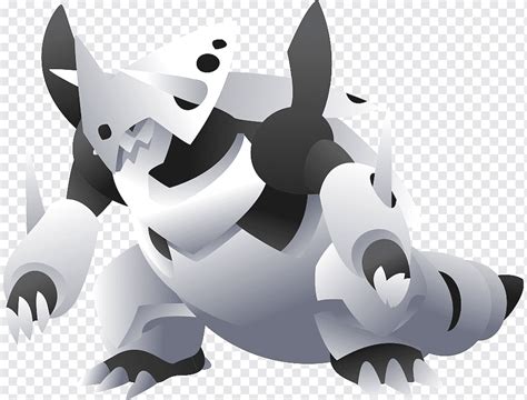 Aggron Pokémon X Ve Y Absol Lairon Pokemon Karakteri Peluş Beyaz