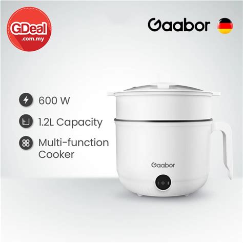 Gdeal Gaabor Mini Rice Cooker Multi Cooker Multifunction Electric
