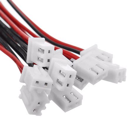 PTPTRATE Sets New Pin Mini Micro JST XH Mm AWG Connector Plug With Wires Mm